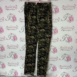 Sweet jeans camo stretchy leggings skinny leg military Olive Camouflage Pants